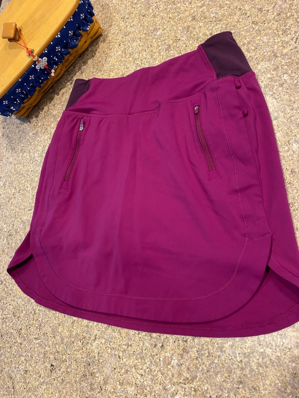 Athleta Fairway Golf Skort 18” Magenta Purple U. S. Small